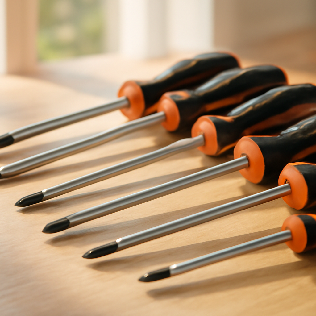 Quel jeu de tournevis choisir ? Guide d'achat complet – Utilisation au jardin (IA)