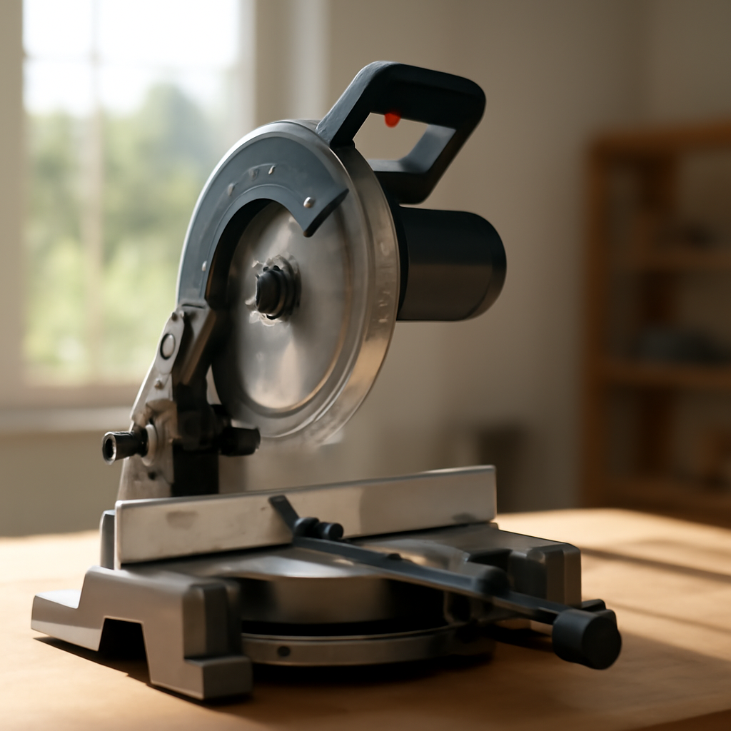 Scie à onglet : guide d'achat pour les bricoleurs – Utilisation au jardin (IA)