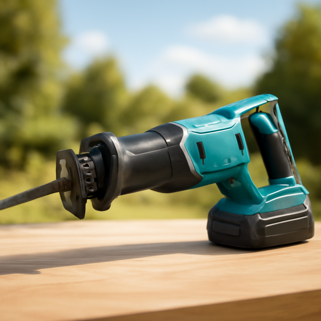 Guide d'achat : scie sabre pour tous les matériaux – Utilisation au jardin (IA)