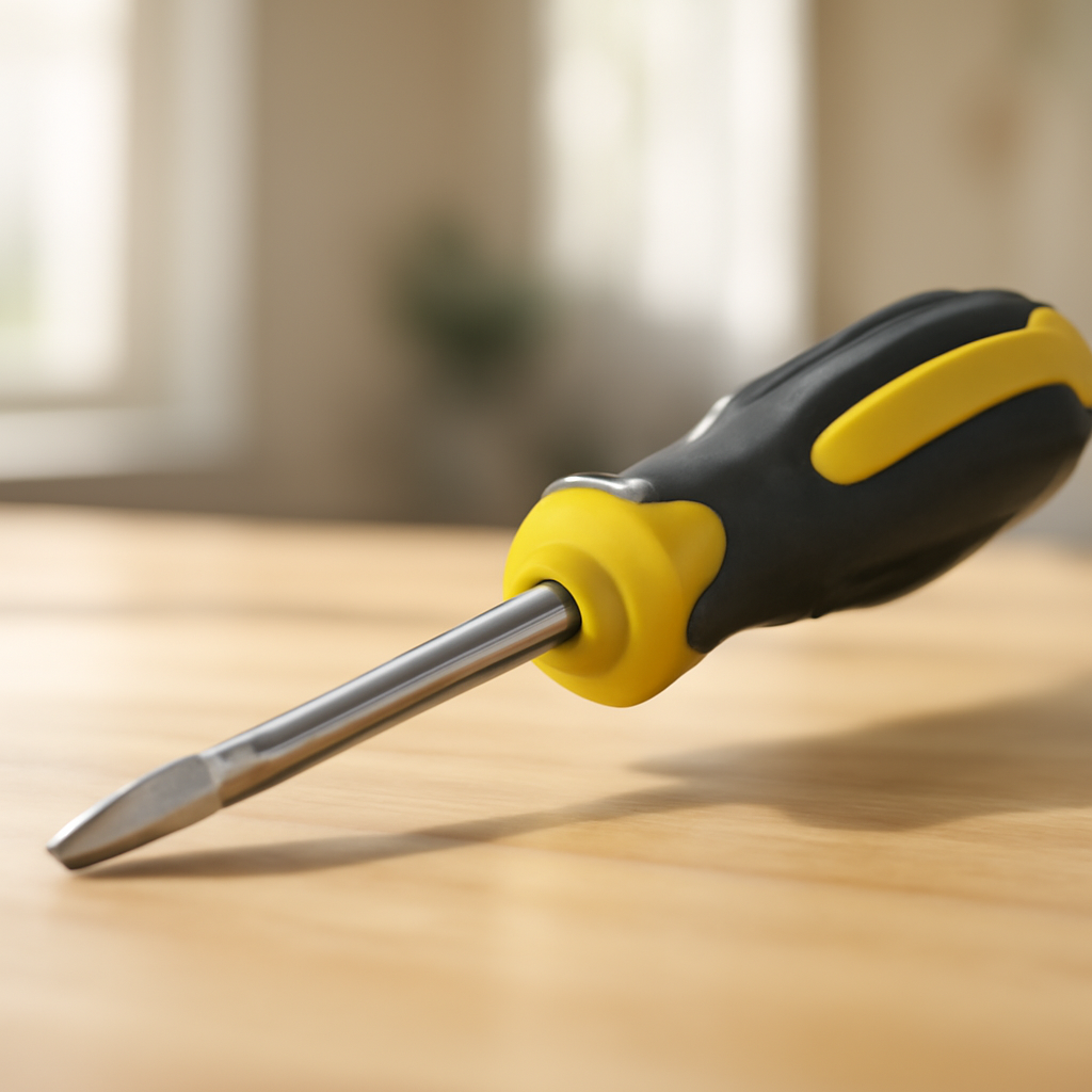 Tournevis plat : comparatif des meilleurs modèles disponibles – Utilisation au jardin (IA)