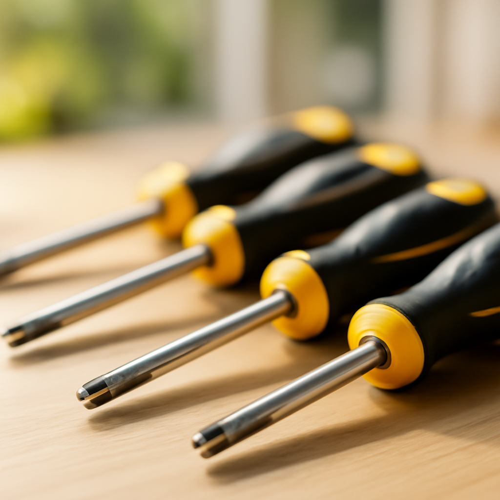 Comparatif des tournevis Torx : lequel choisir ? – Utilisation au jardin (IA)